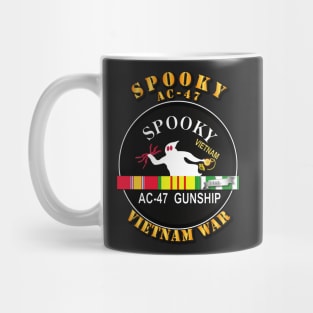 Spooky AC - 47 - Vietnam War w SVC Ribbons Mug